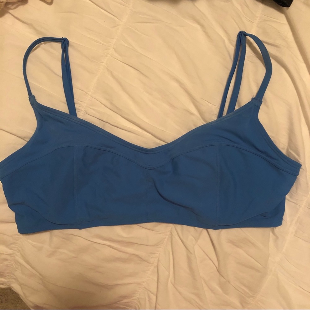 Old Navy swim top with back cut outs